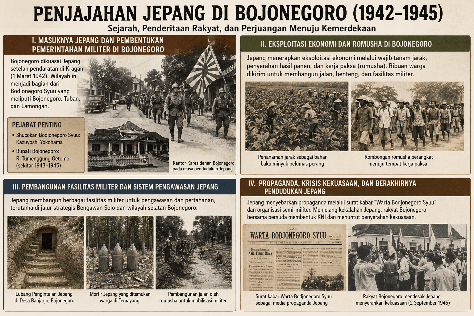 Mengintip Lubang Pengintaian Jepang 1942-1945 Di Banjarjo Bojonegoro