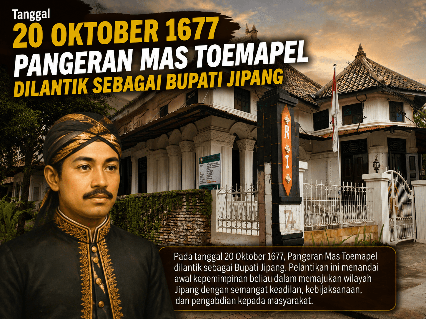 Sejarah Kabupaten Jipang 1677-1828