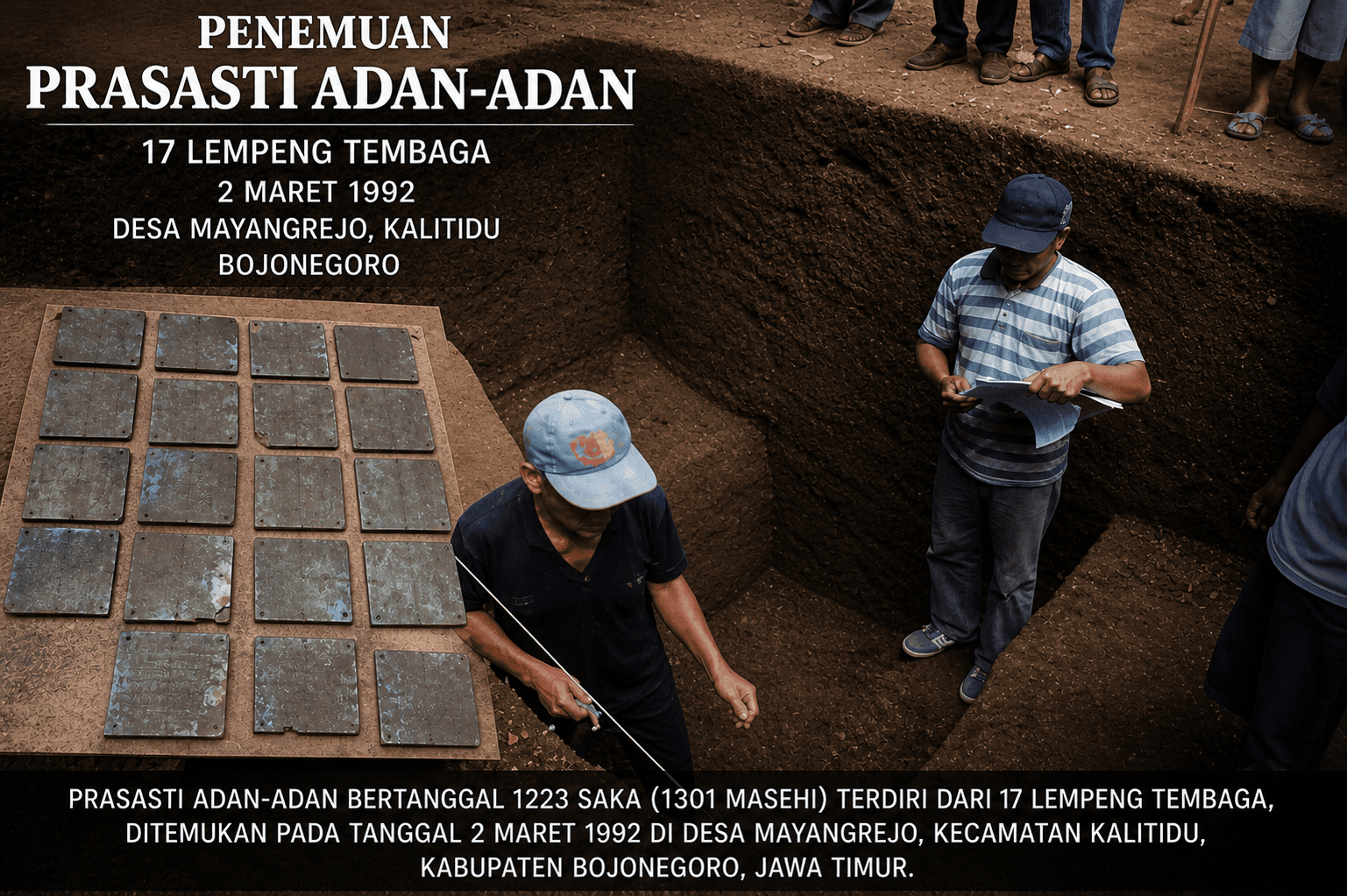 Adan-adan 1301 M: Temuan Penting Sejarah Bojonegoro