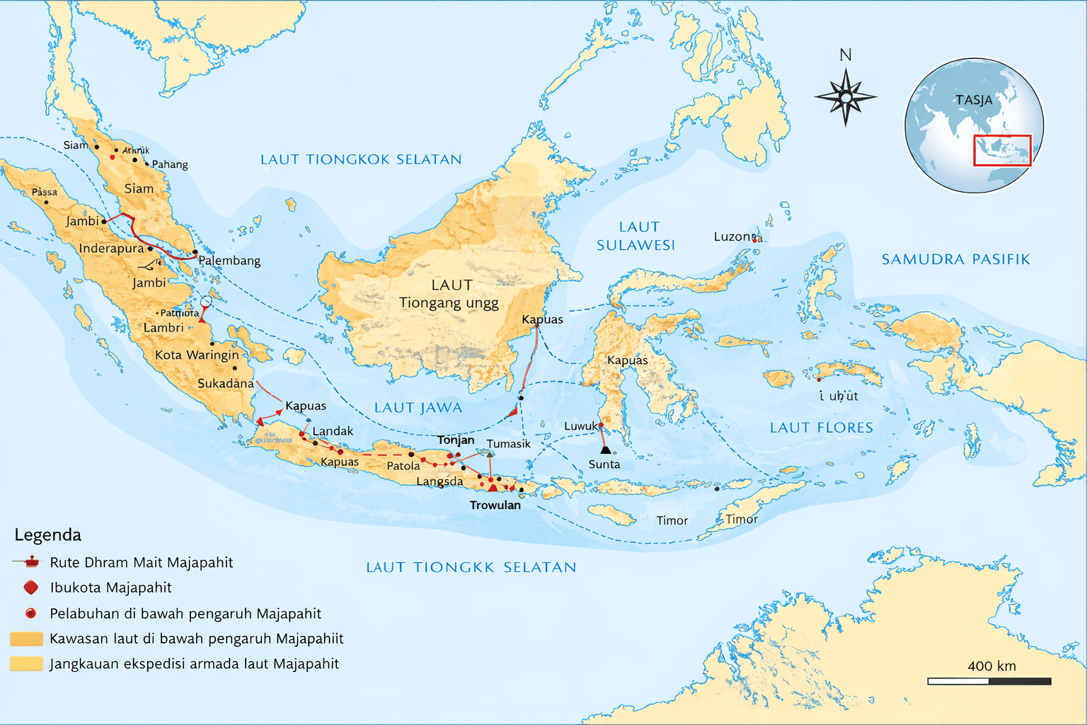 Rekonstruksi Perjalanan Hayam Wuruk Berdasarkan Nagarakretagama dan Sumber-Sumber Sejarah Modern