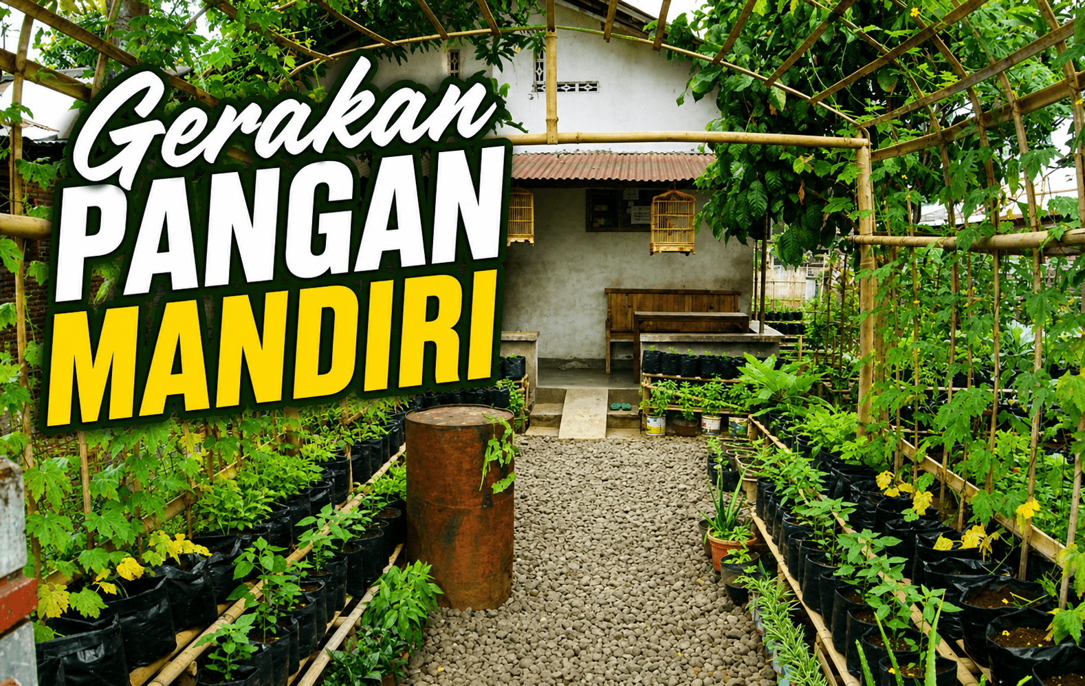 Gerakan Pangan Mandiri (GPM) : Fondasi Indonesia Emas 2045