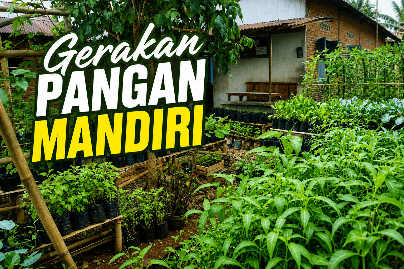 Gerakan Pangan Mandiri (GPM) : Fondasi Indonesia Emas 2045