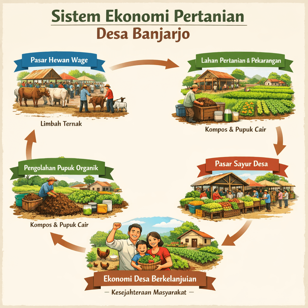 Sistem Ekonomi Pertanian Desa Banjarjo, Integrasi Potensi Lokal Menuju Kemandirian Ekonomi