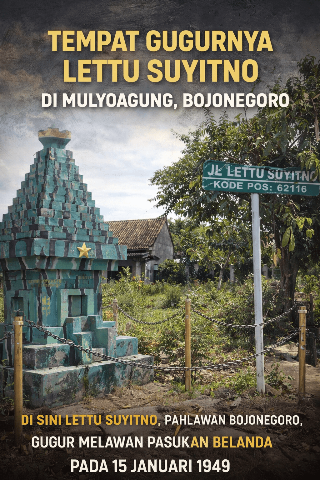 Lettu Suyitno dan Jejak Serangan Terakhir di Palagan Glendeng 1949