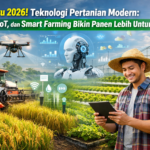 Terbaru 2026! Teknologi Pertanian Modern: AI, IoT, dan Smart Farming Bikin Panen Lebih Untung