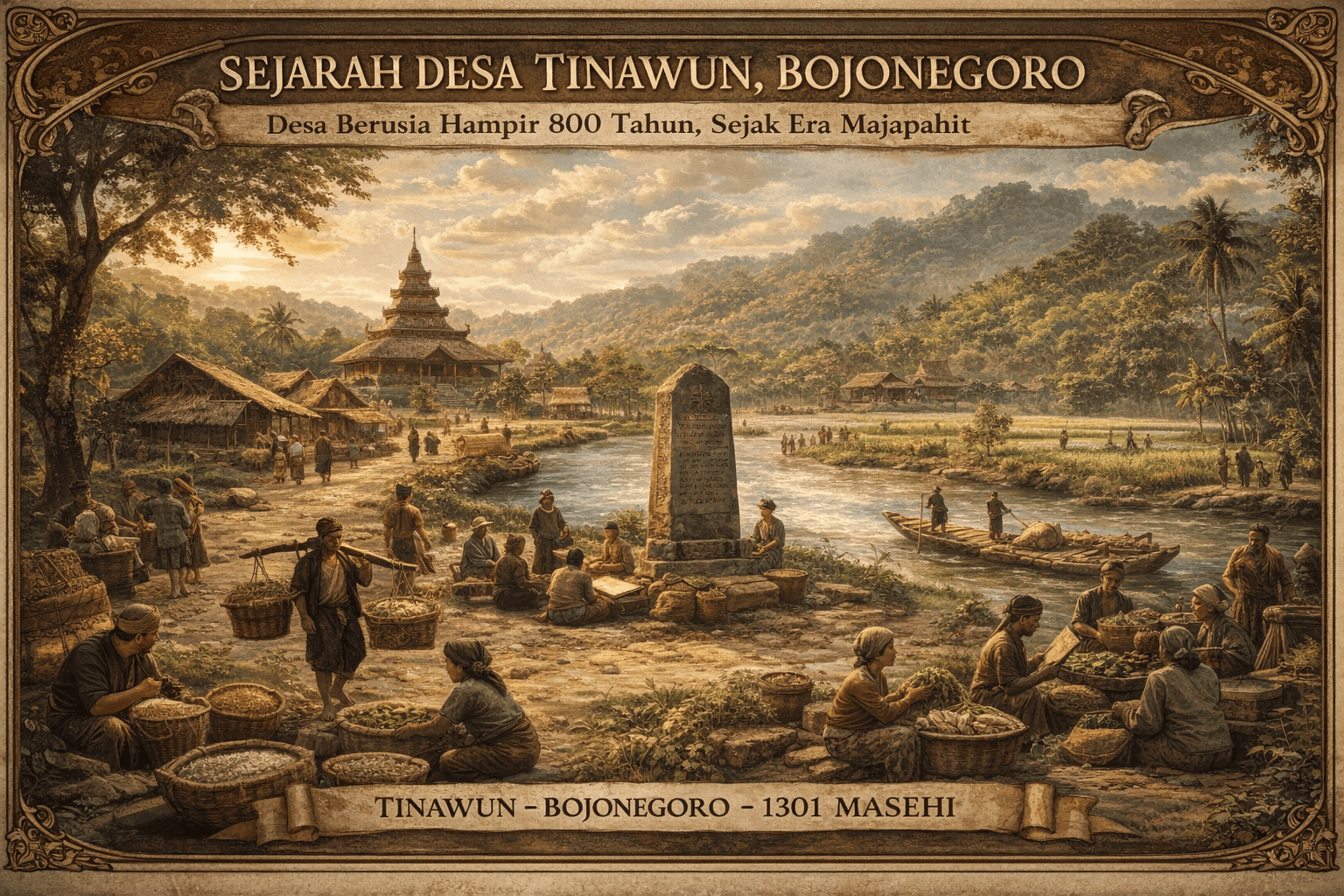 Sejarah Desa Tinawun Bojonegoro: Menelusuri Jejak Desa Berusia Hampir 800 Tahun