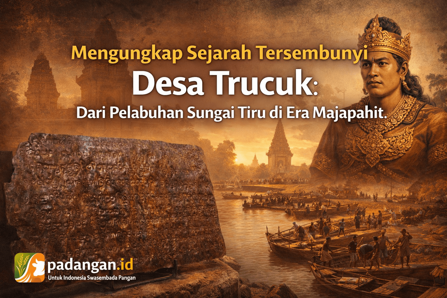 Sejarah Desa Trucuk - Dari Nama Pelabuhan Sungai Bernama Tiru Di Jaman Majapahit
