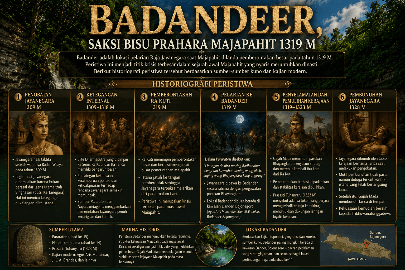 Badander, Saksi Bisu Prahara Majapahit 1319 M