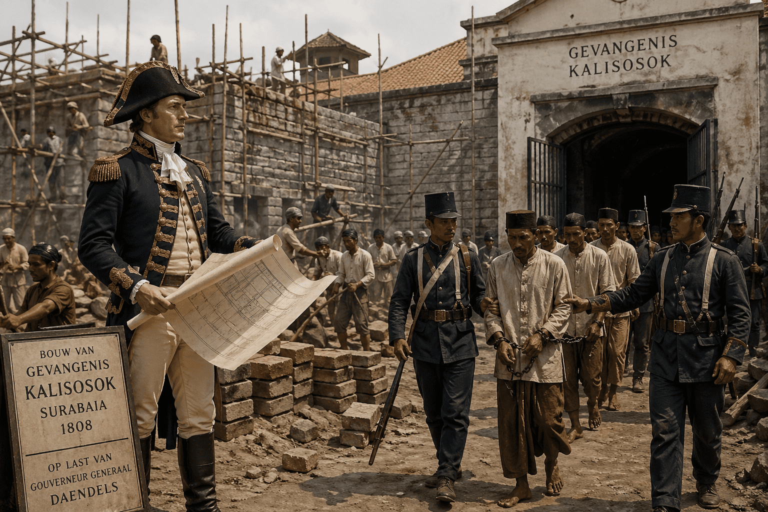 Penjara Kalisosok Surabaya 1808 : Saksi Kelam Revolusi Indonesia
