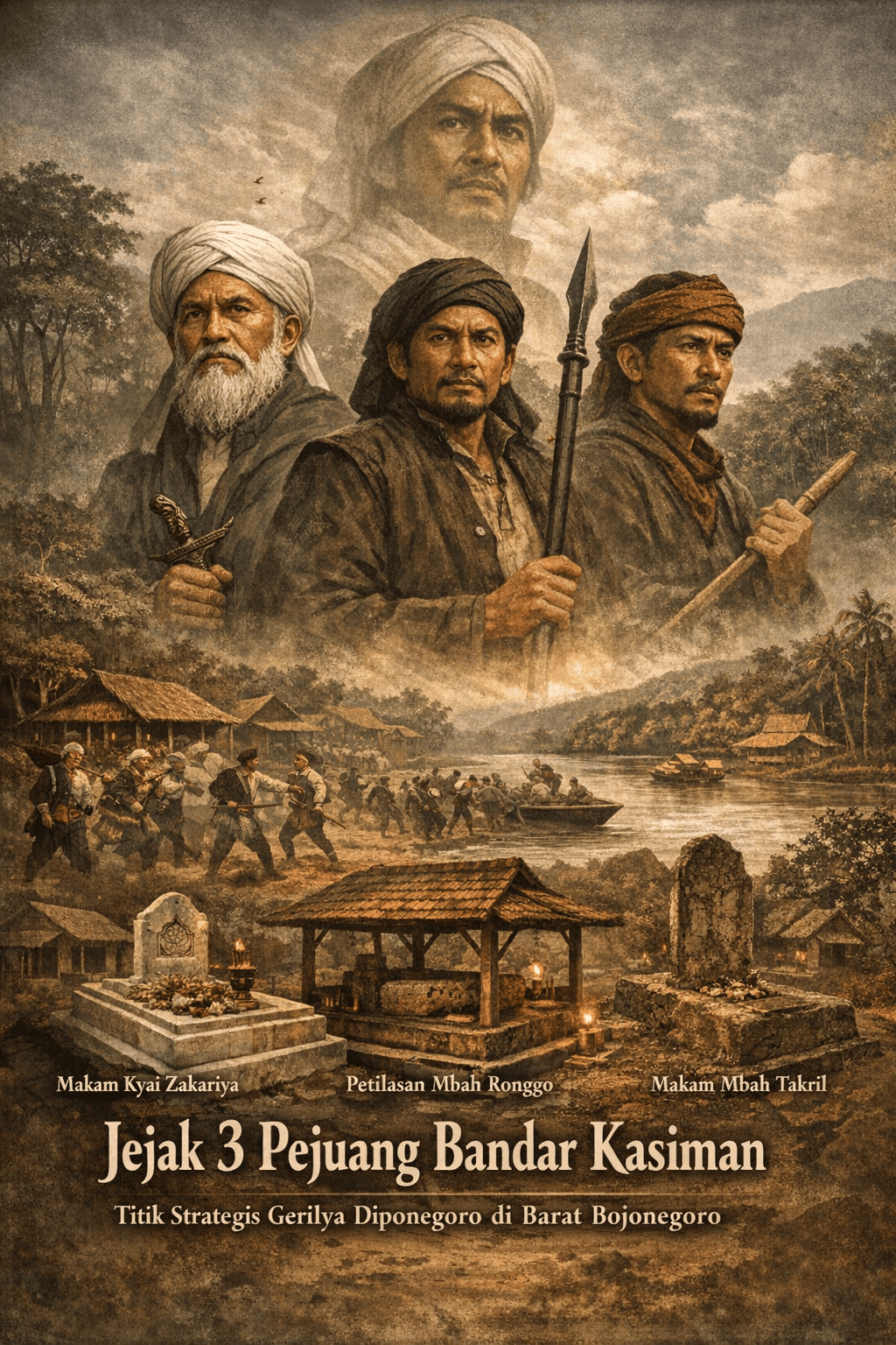 Dusun Bandar Dan Jejak Strategis Tersembunyi Gerilya Perang Jawa 1828-1830