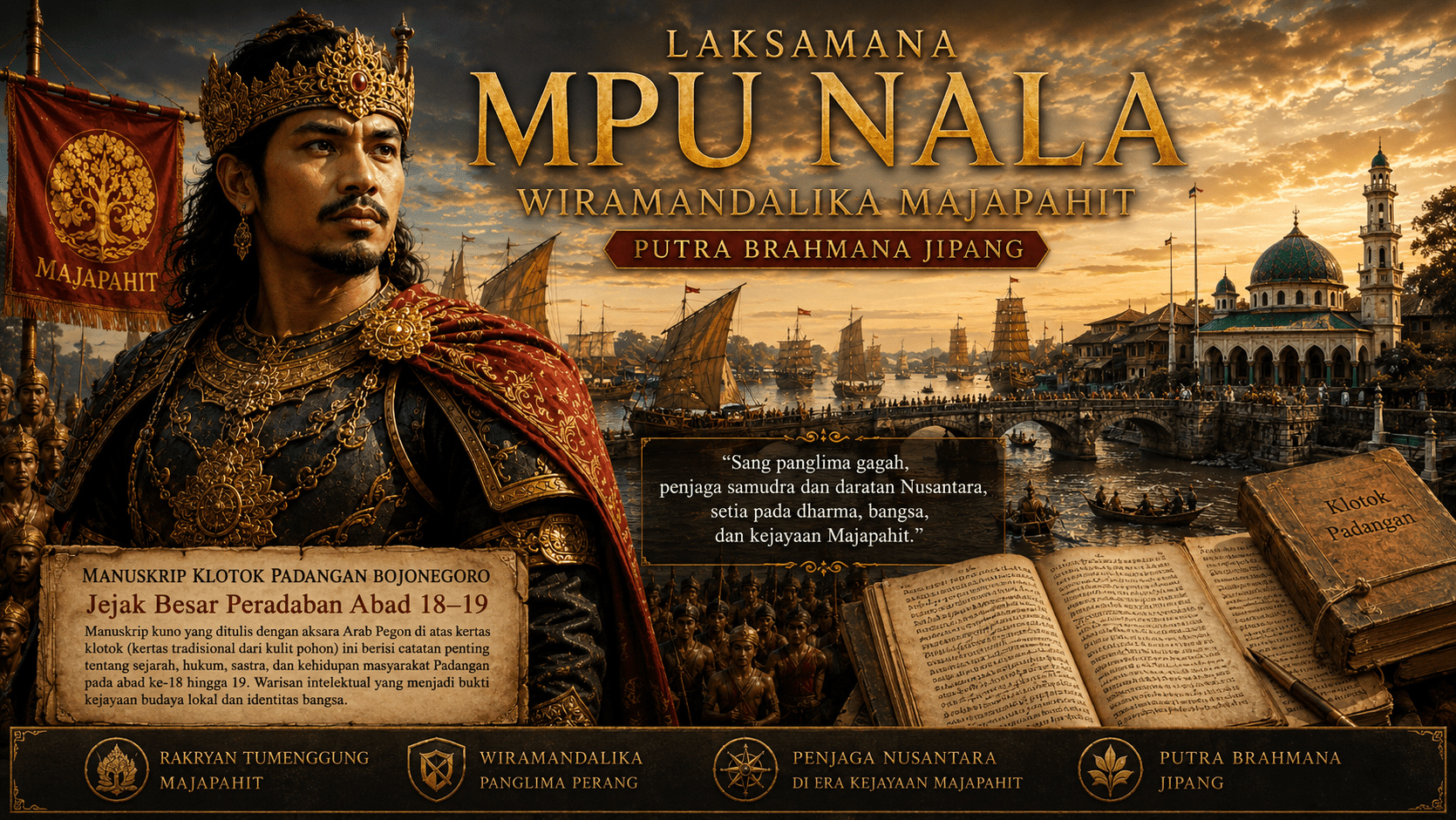 Mpu Nala, Wiramandalika Majapahit Dari Jipang-Bojonegoro (Sekar 1365)