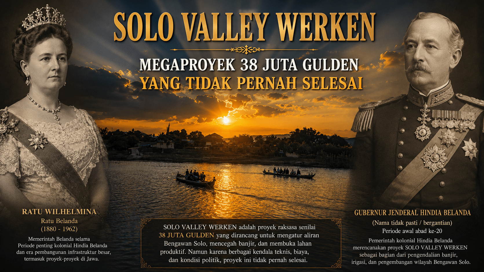 Solo Valley Werken, Megaproyek 38 Juta Gulden Yang Tidak Pernah Selesai