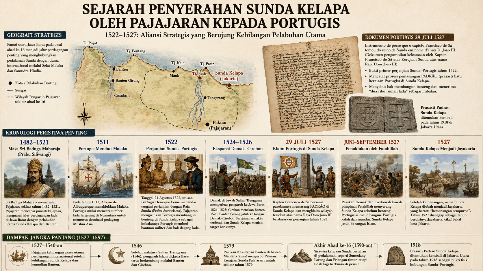 Sejarah Kekalahan Sunda Kelapa Portugis 1527 M
