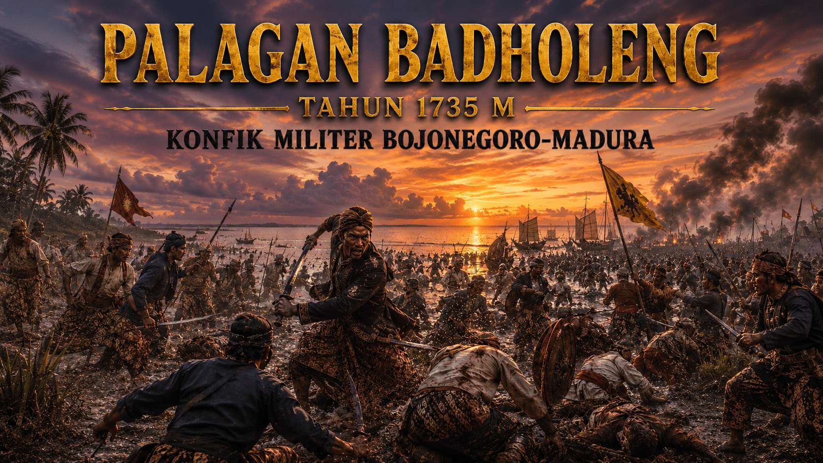 Palagan Badholeng-Sidayu 1735 M, Sejarah Konflik Militer Bojonegoro Madura