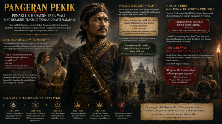 Pangeran Pekik 1659, Nasib Tragis Penakluk Kedaton Para Wali