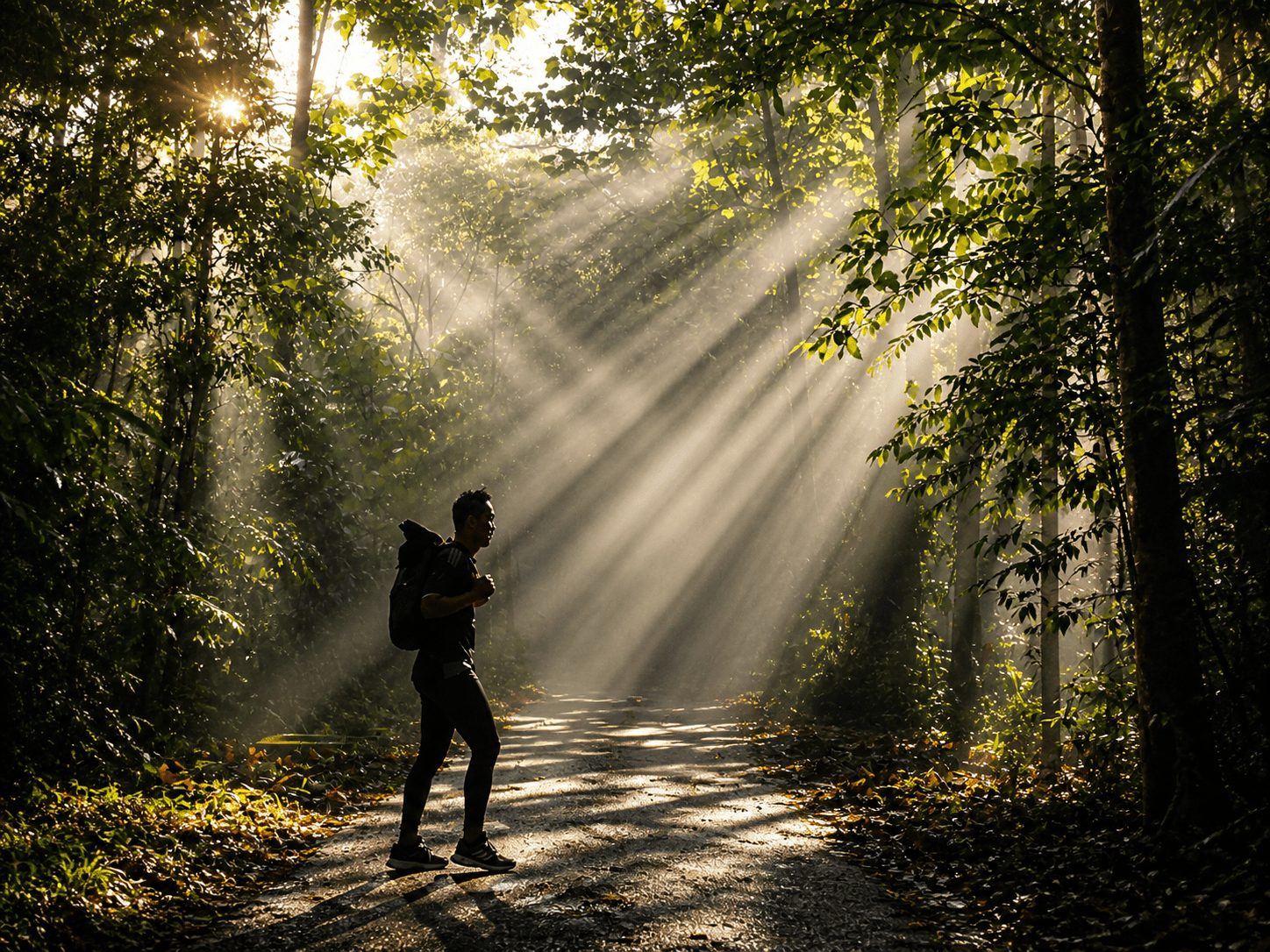 Ray Of Light - Menikmati Cahaya Pagi Gunung Pandan
