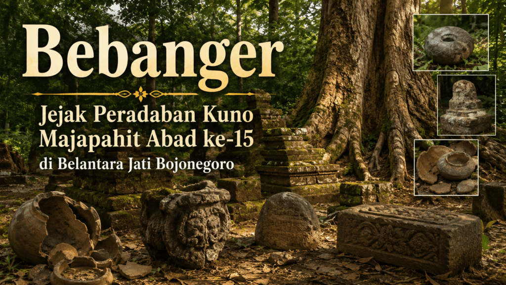 Bebanger, Jejak Peradaban Kuno Majapahit Abad ke-15 di Belantara Jati Bojonegoro